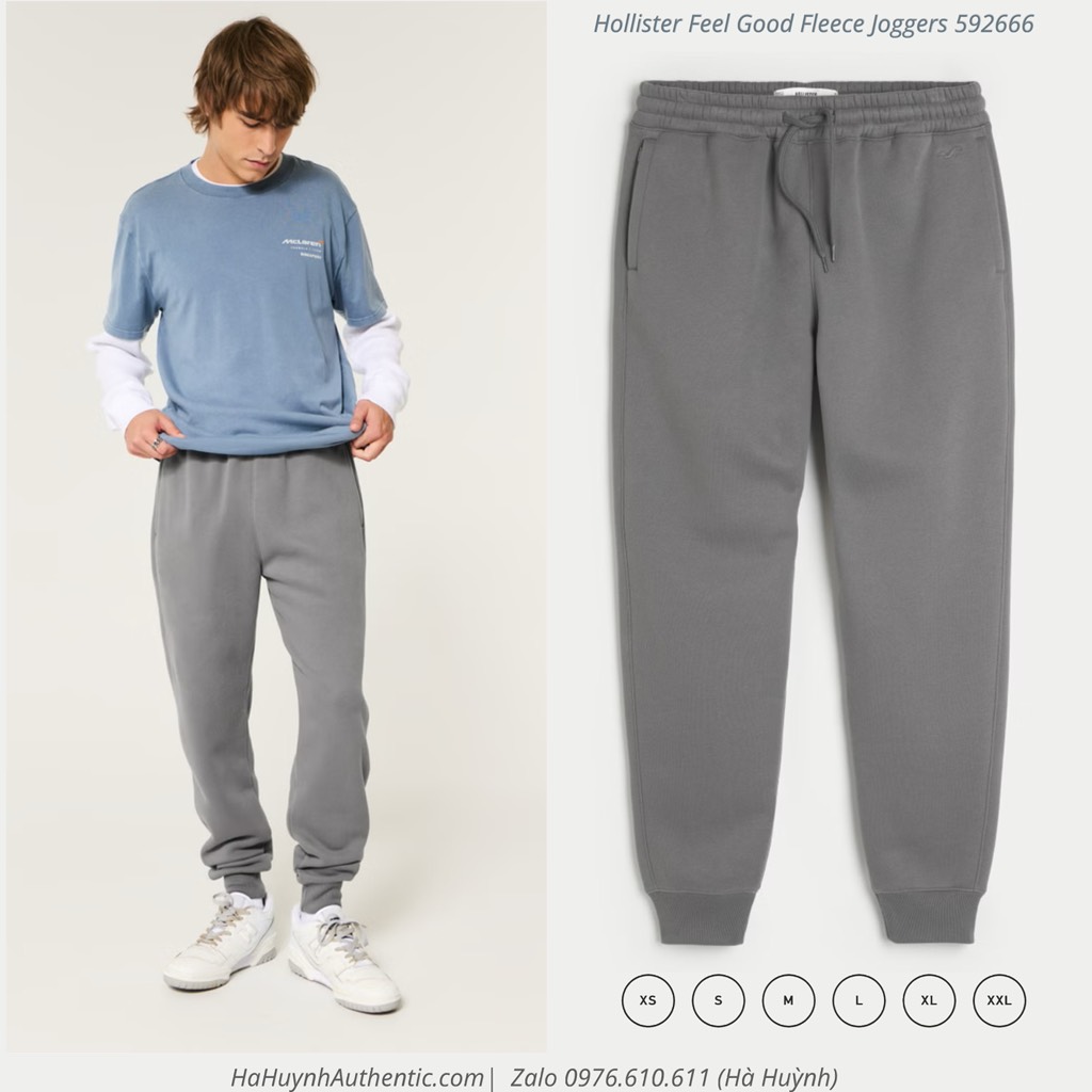 Quần Jogger nam Hollister