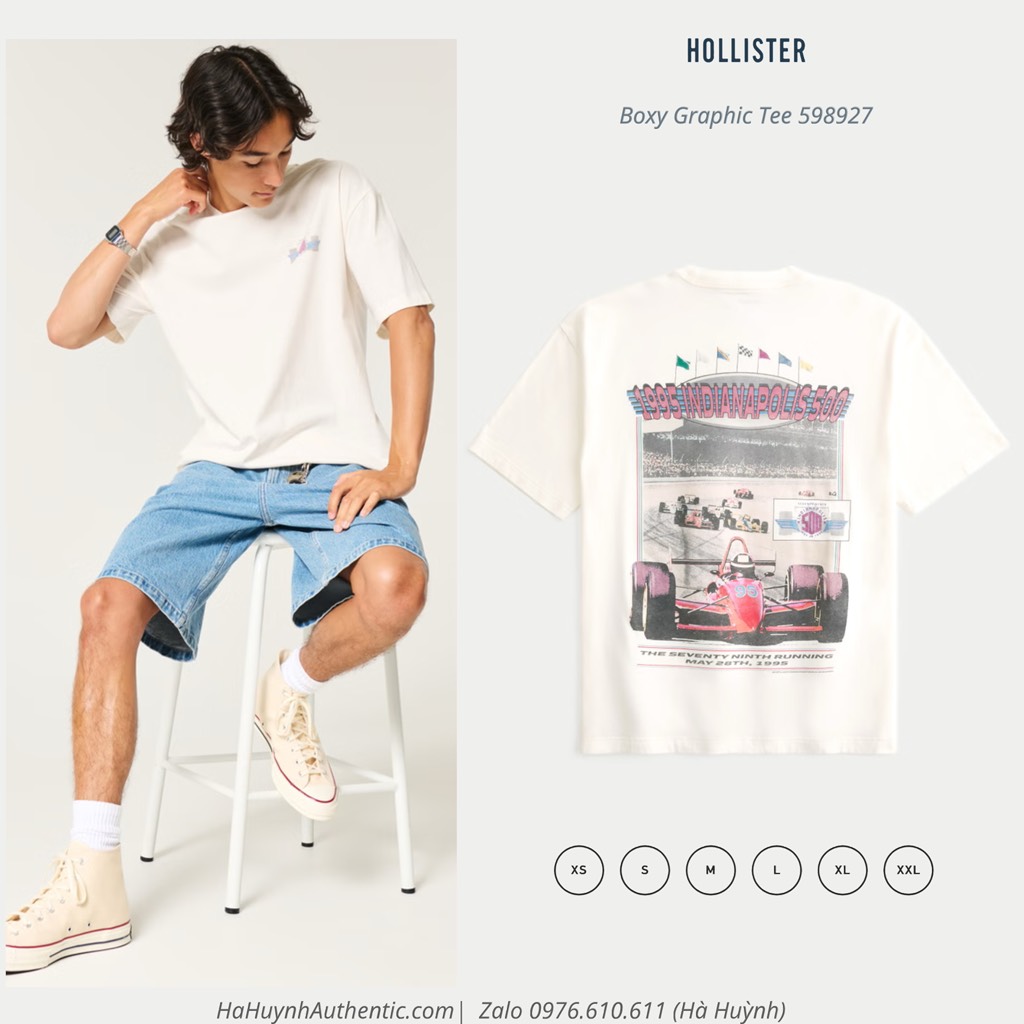 Áo thun nam Hollister