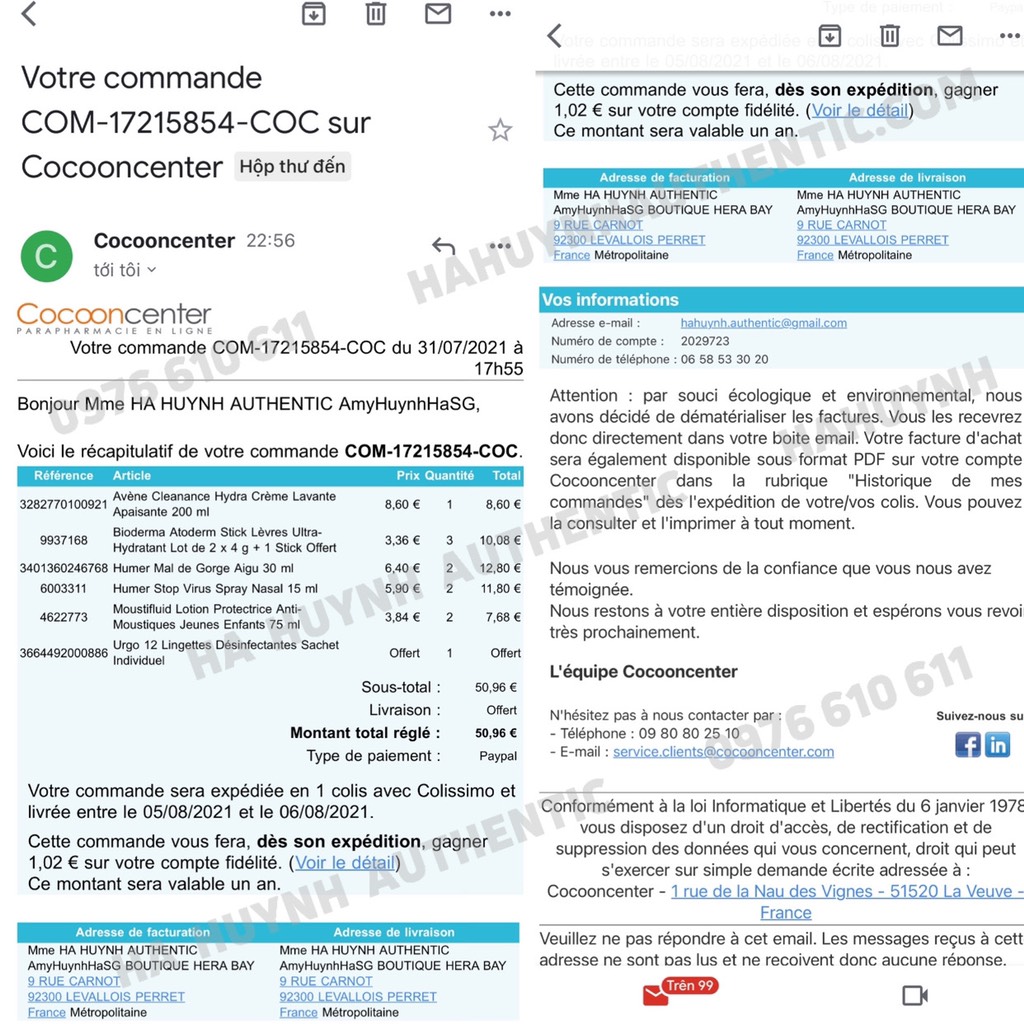 Dung dịch xịt mũi ngăn virut Humer Stop Virus Nasal Spray 15ml