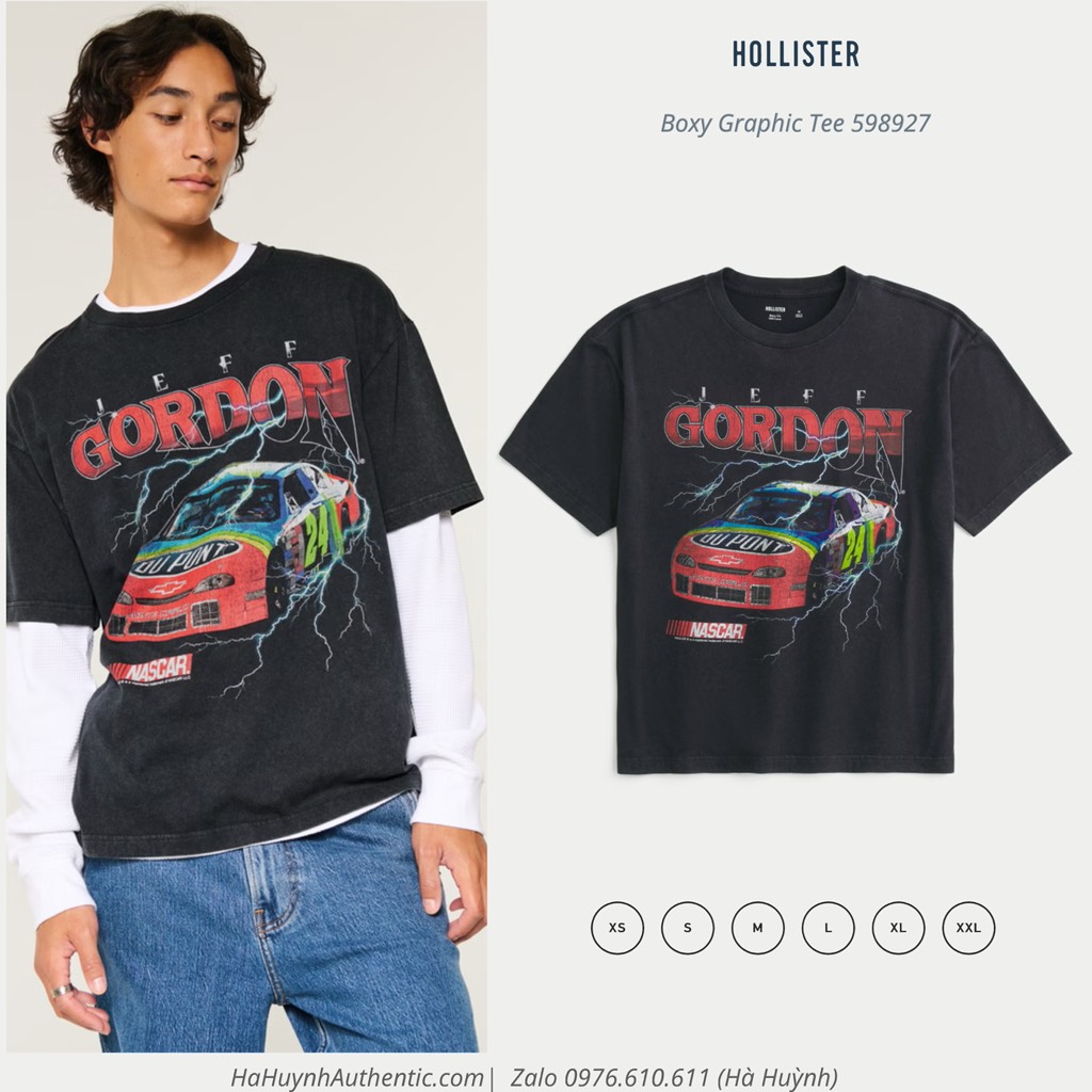 Áo thun nam Hollister