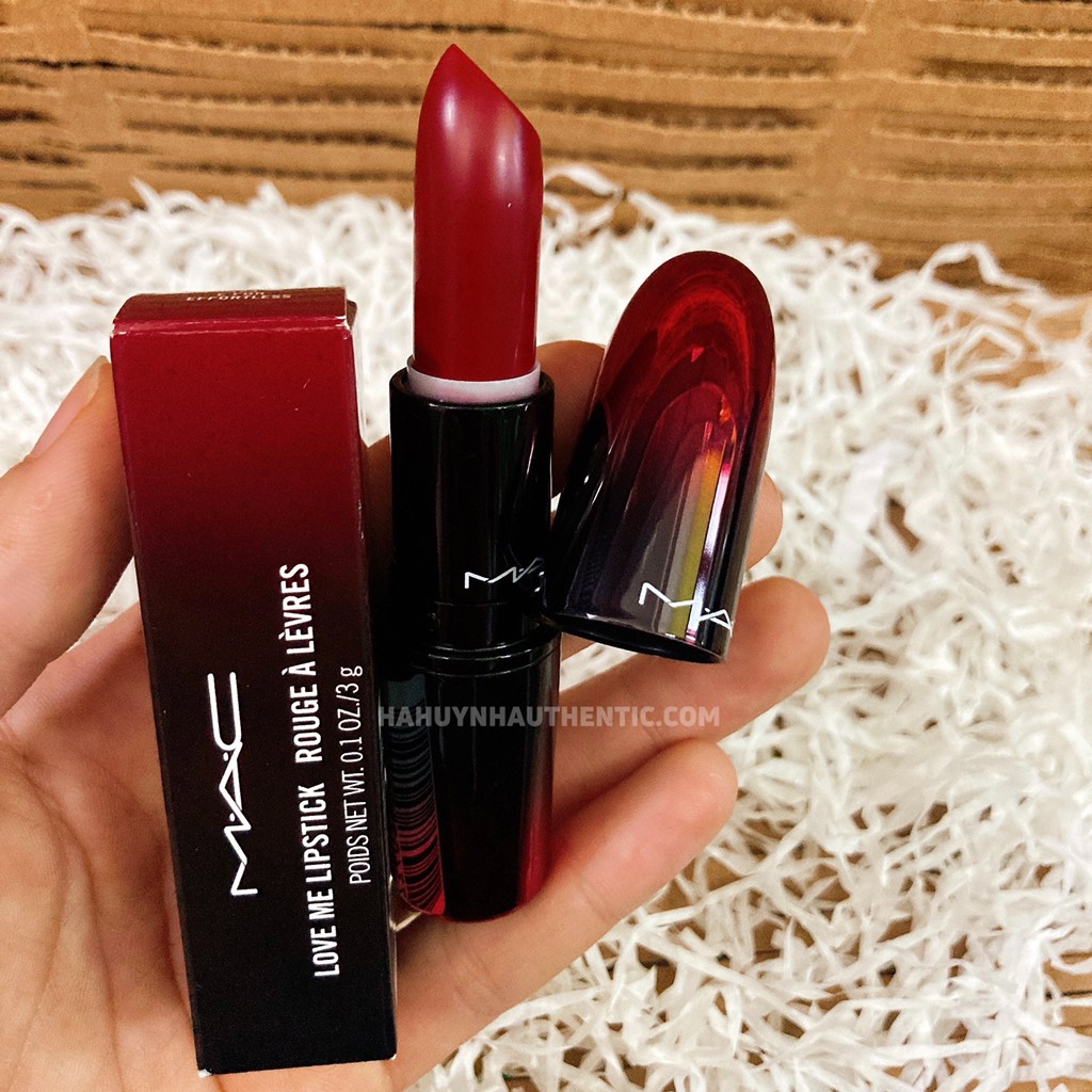 Son MAC Love Me Lipstick Rouge 423 E For Effortless (Đỏ thuần)