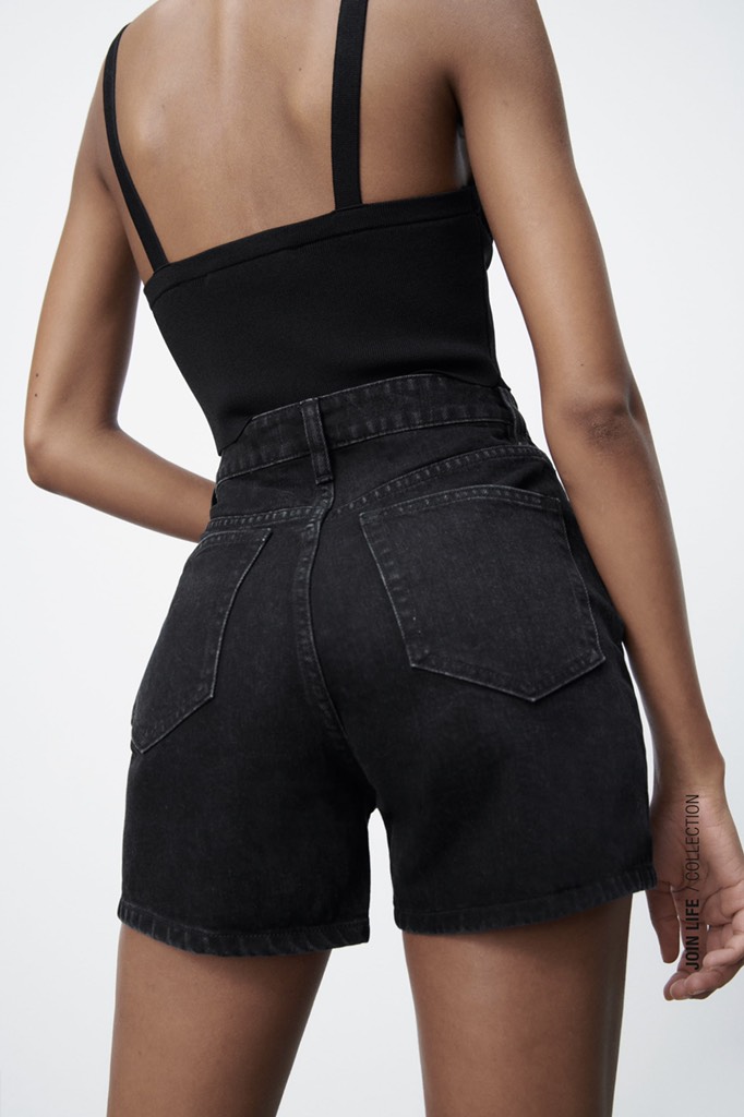 DENIM BERMUDA SHORTS