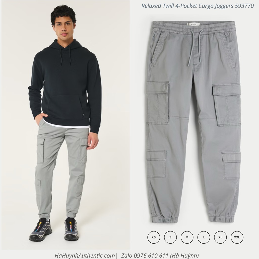 Quần Jogger nam Hollister
