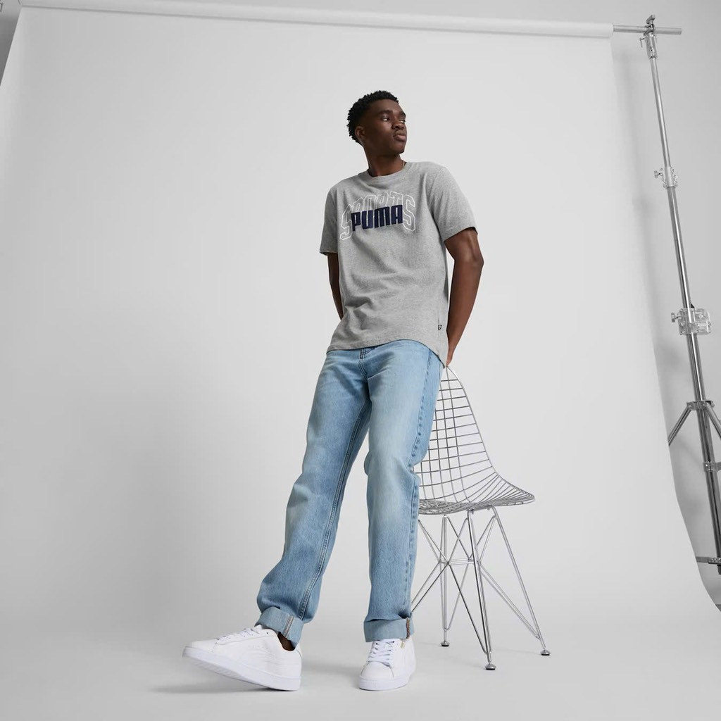 [ PUMA ] Collegiate Logo Men's Tee
