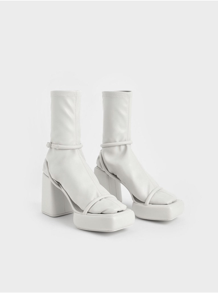 Lucile Platform Calf Boots