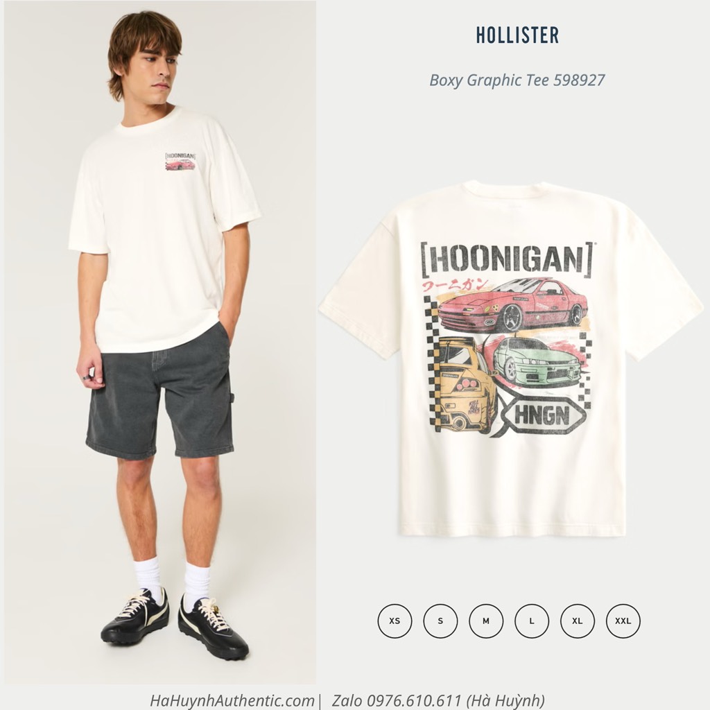 Áo thun nam Hollister