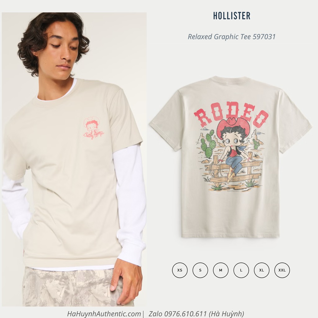 Áo thun nam Hollister