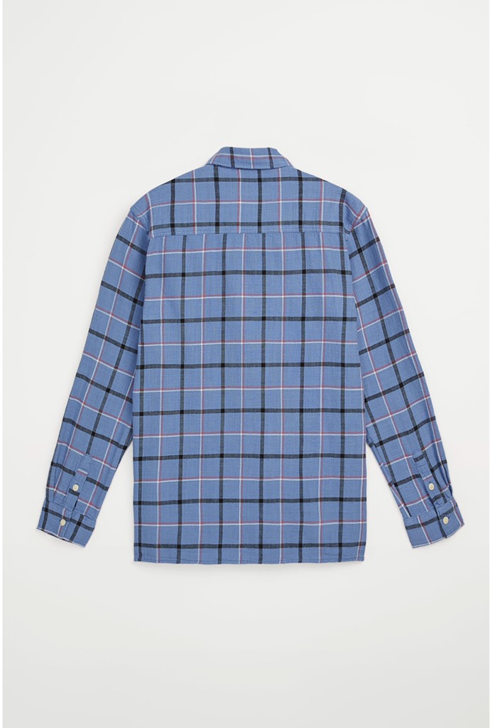 TEXTURED CHECK SHIRT