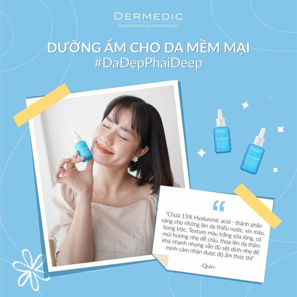 Serum cấp ẩm dành cho da khô, mất nước DERMEDIC HYDRAIN3 HIALURO
