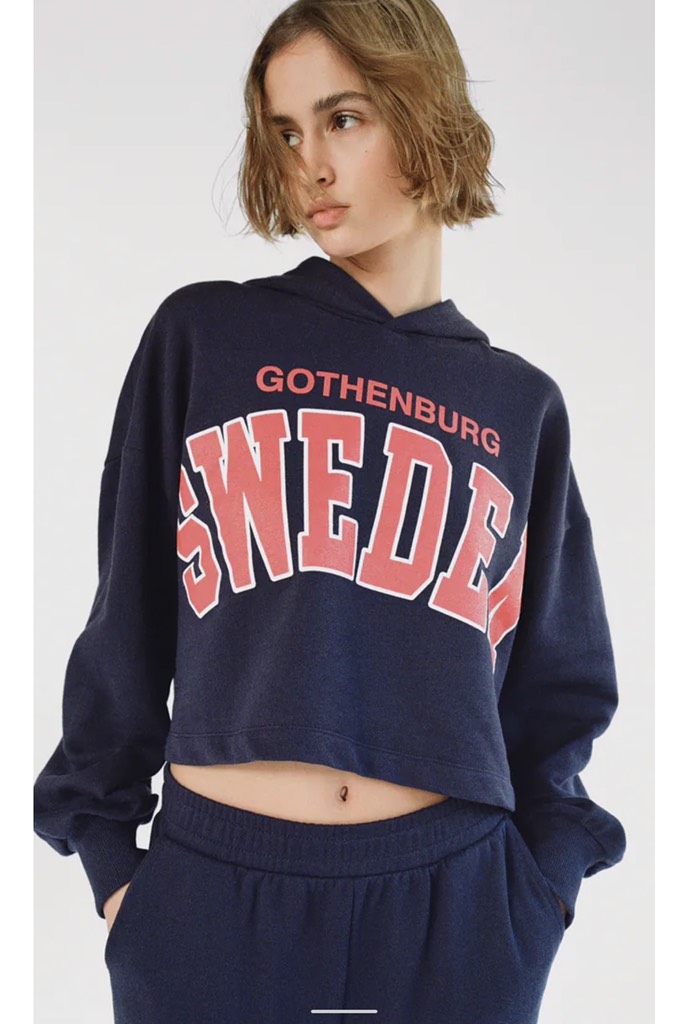 VARSITY JOGGING TROUSERS - NAVY BLUE