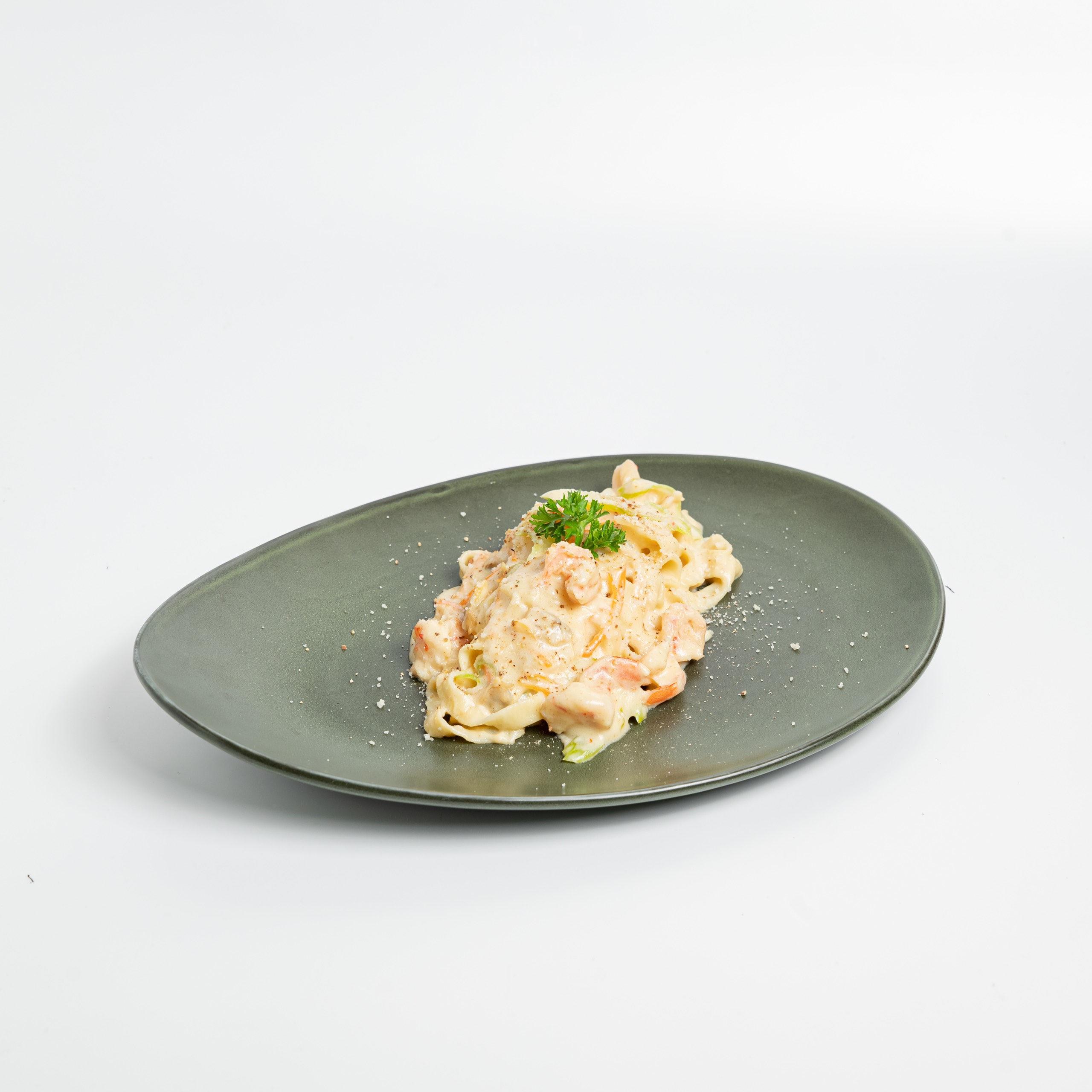 Pasta kem Hải sản/Creamy Seafood Pasta