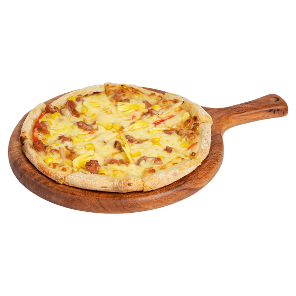 Pizza gà BBQ