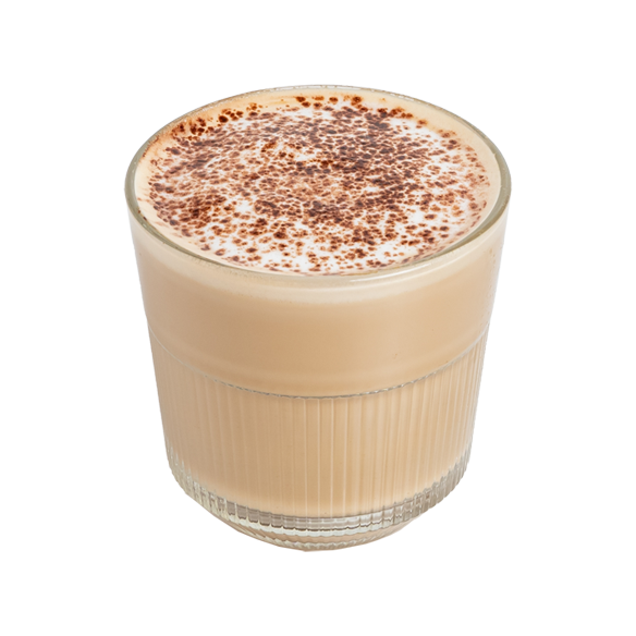 Caramel macchiato coffee