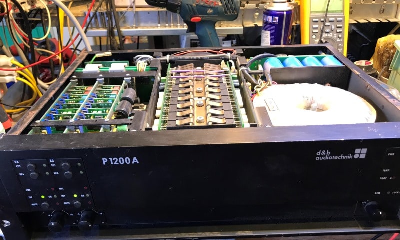 Sửa cục đẩy công suất D&B audiotechnik