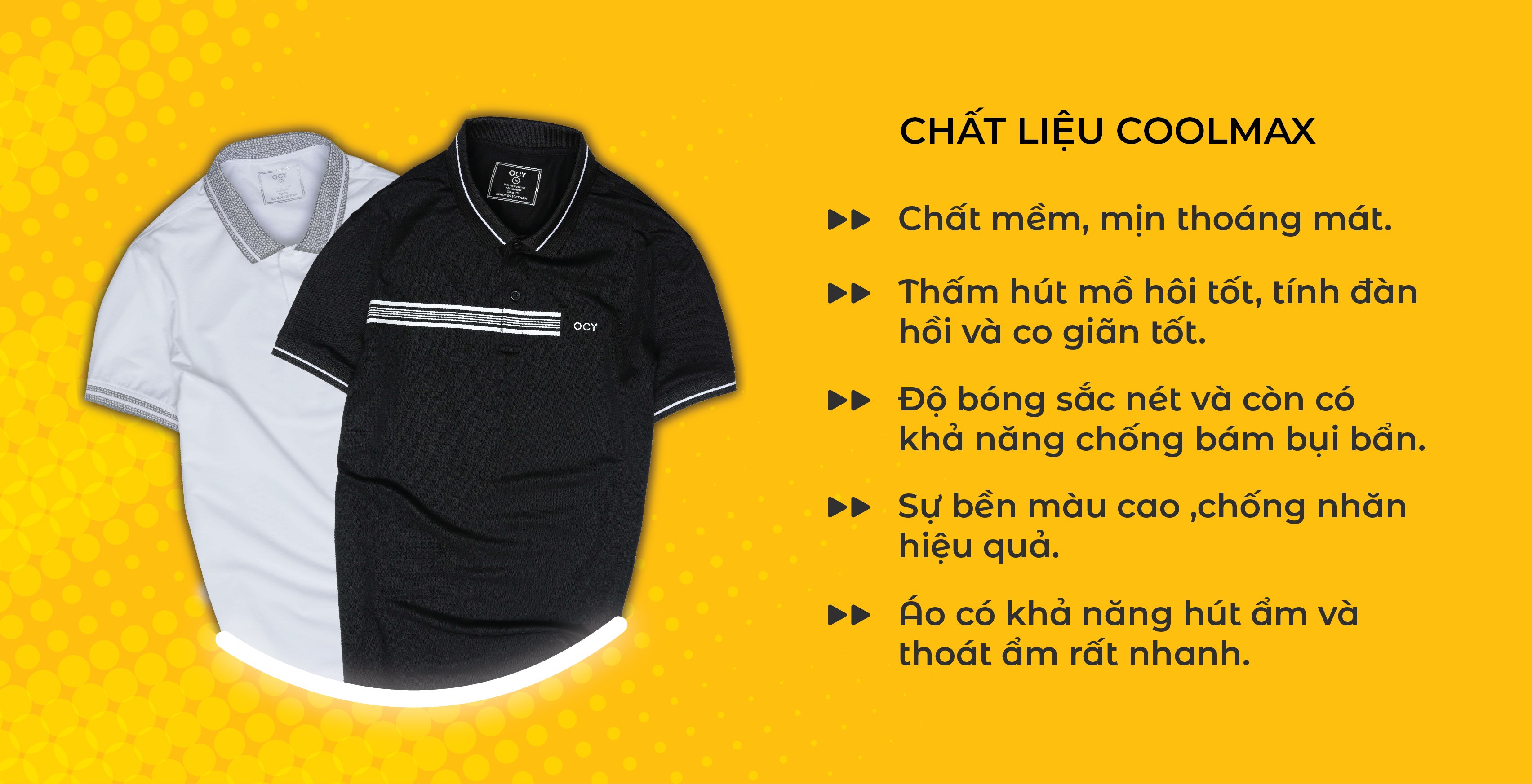 chất vải coolmax