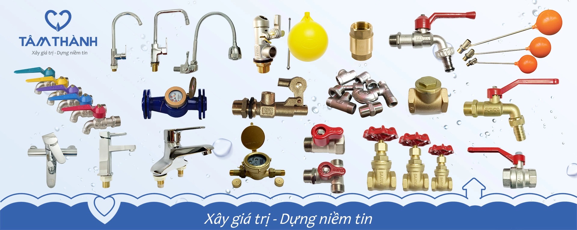 Vật tư nước Tâm Thành