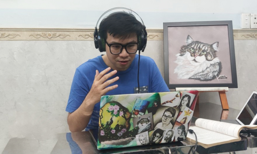 Thầy cô Sài Gòn tìm mọi cách ôn thi cho học sinh