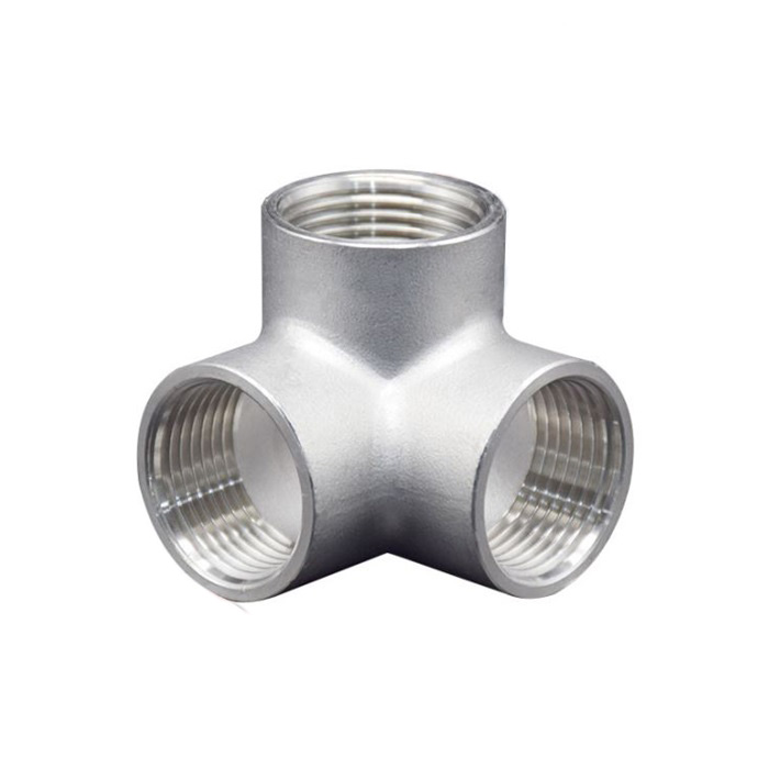 Tê ren inox 3 chiều, class 150
