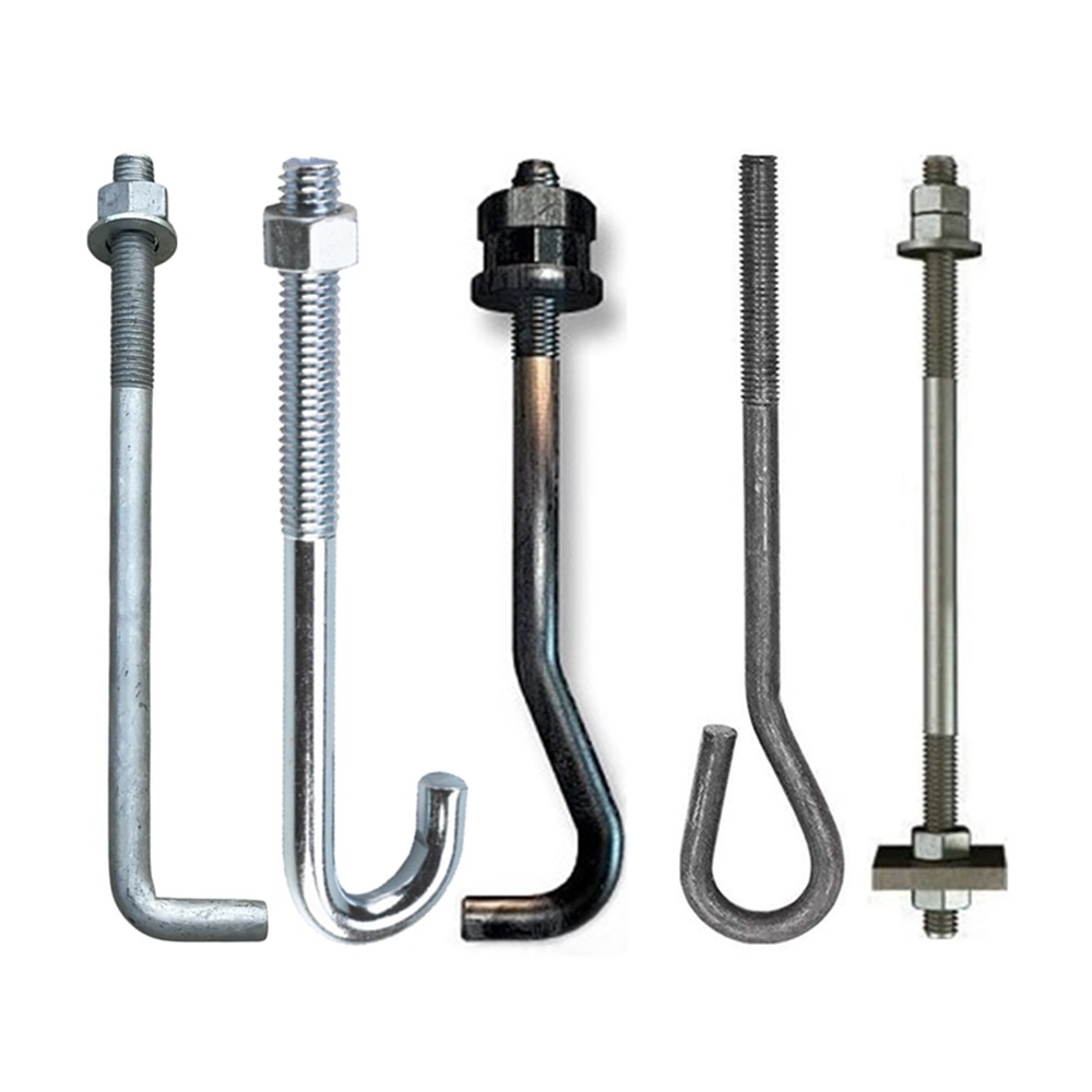 Bu lông neo móng thép (Carbon steel anchor bolts)