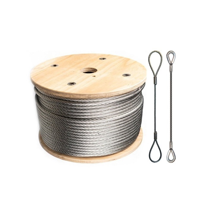 Cáp thép, cáp treo (Steel wire rope / Wire rope sling)