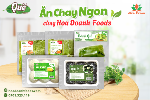 ĂN CHAY NGON CÙNG HOA DOANH FOODS