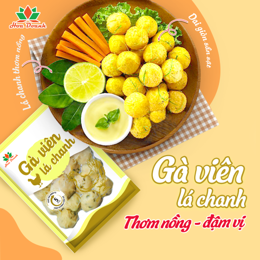 GÀ VIÊN LÁ CHANH – THƠM NỒNG ĐẬM VỊ