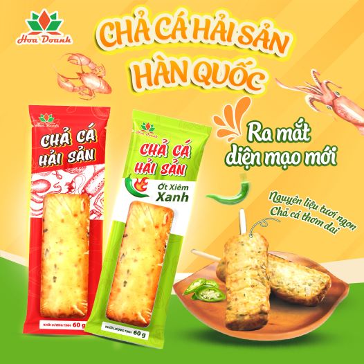 CHẢ CÁ HẢI SẢN HÀN QUỐC - RA MẮT DIỆN MẠO MỚI