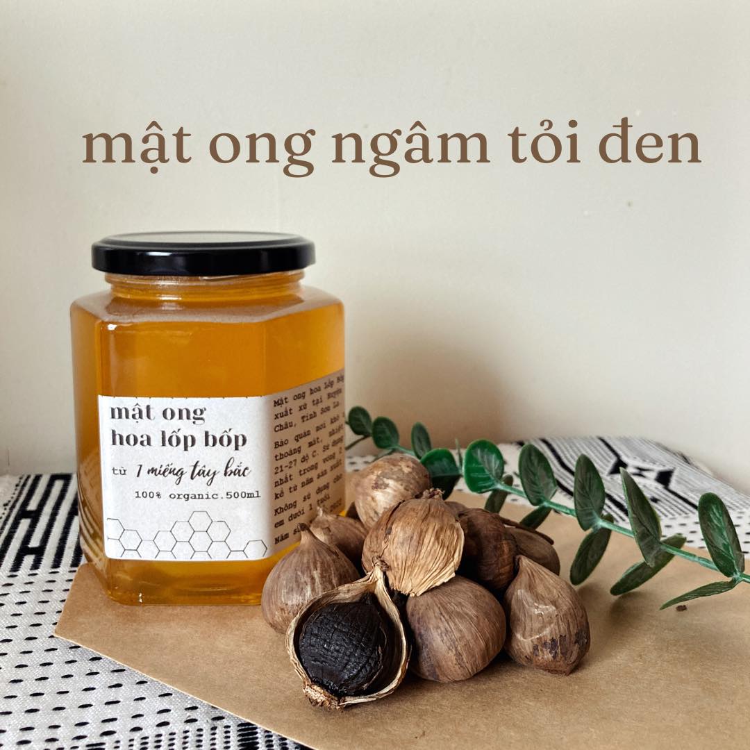 Mật ong ngâm tỏi đen