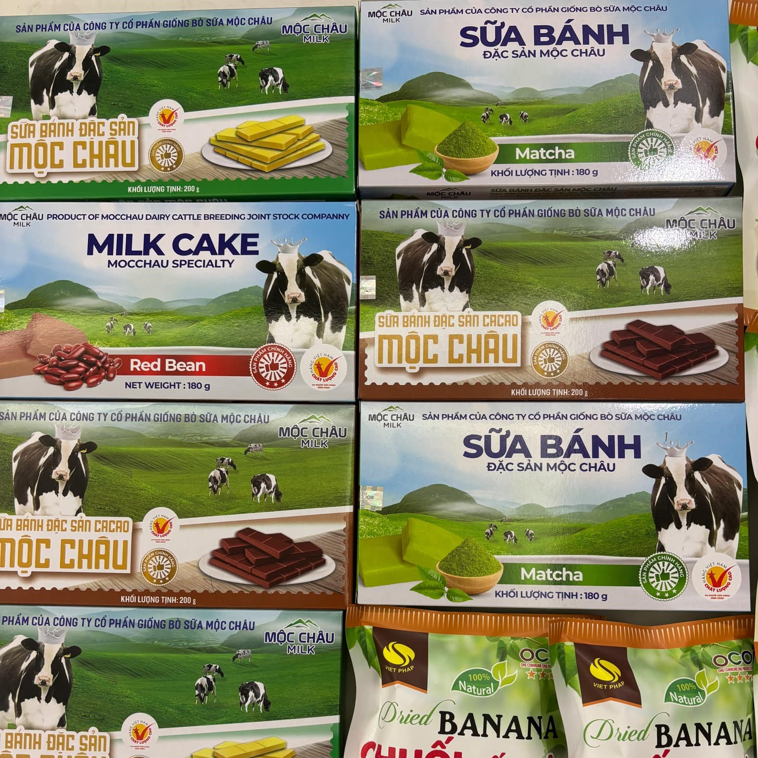 Bánh sữa Mộc Châu