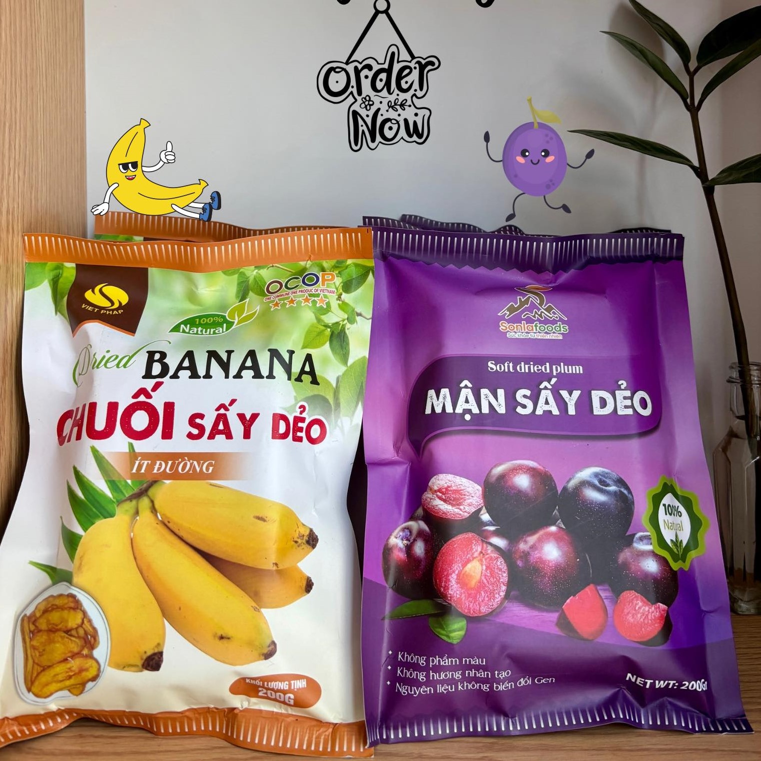 Chuối sấy dẻo Yên Châu