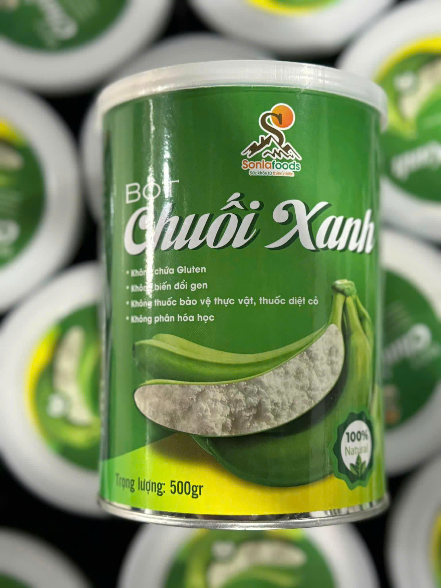 Bột chuối xanh Yên Châu
