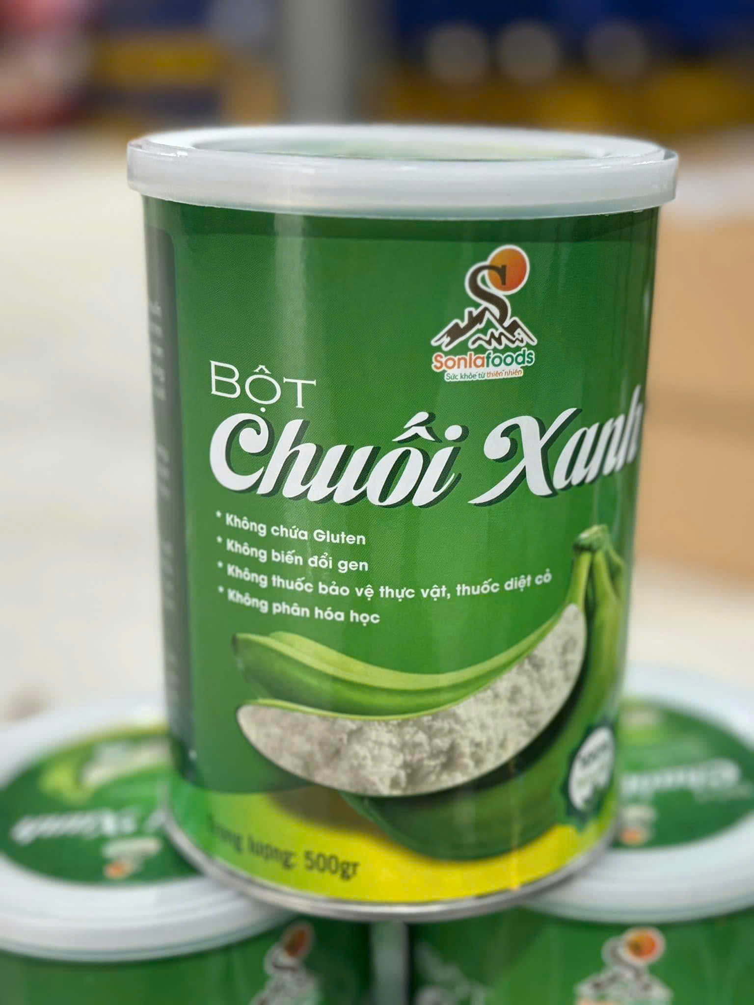 Bột chuối xanh Yên Châu