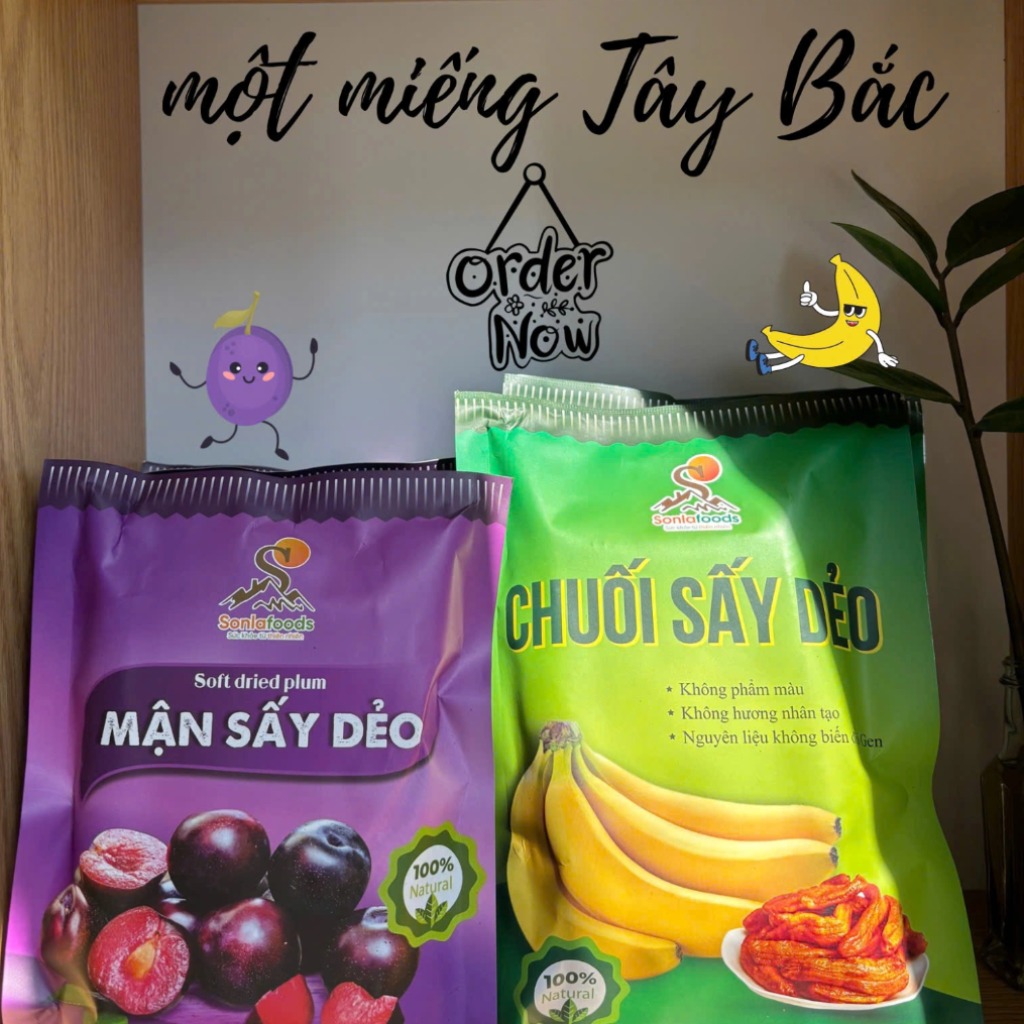 Chuối sấy dẻo Yên Châu