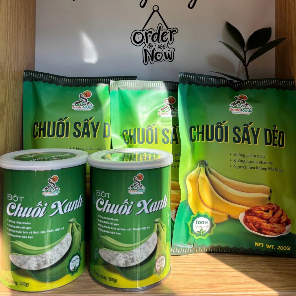 Bột chuối xanh Yên Châu