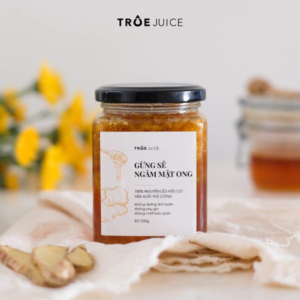 Gừng sẻ mật ong