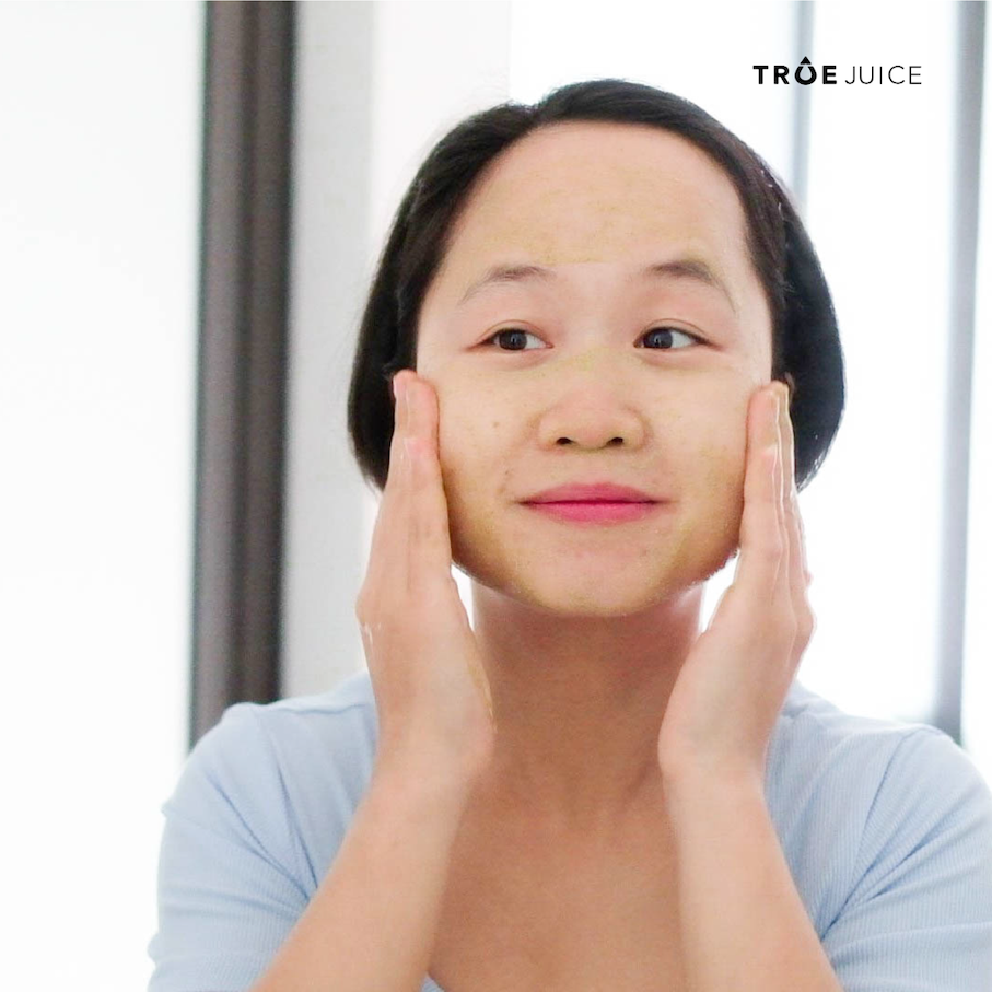 Bột rửa mặt thảo mộc Matcha