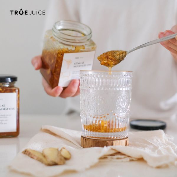 Gừng sẻ mật ong