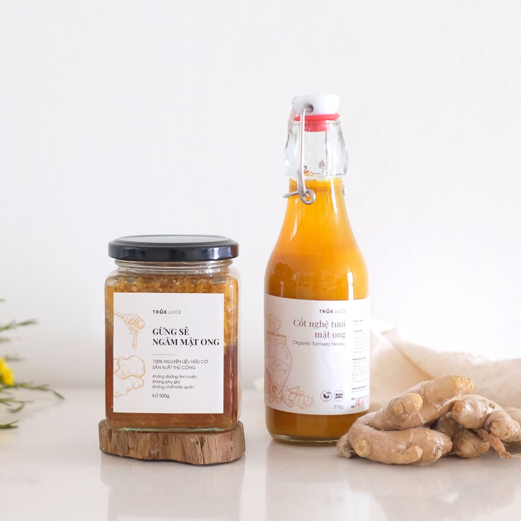 Combo Gừng sẻ + Cốt nghệ