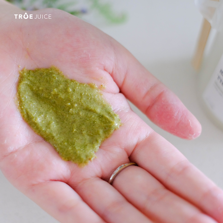 Bột rửa mặt thảo mộc Matcha