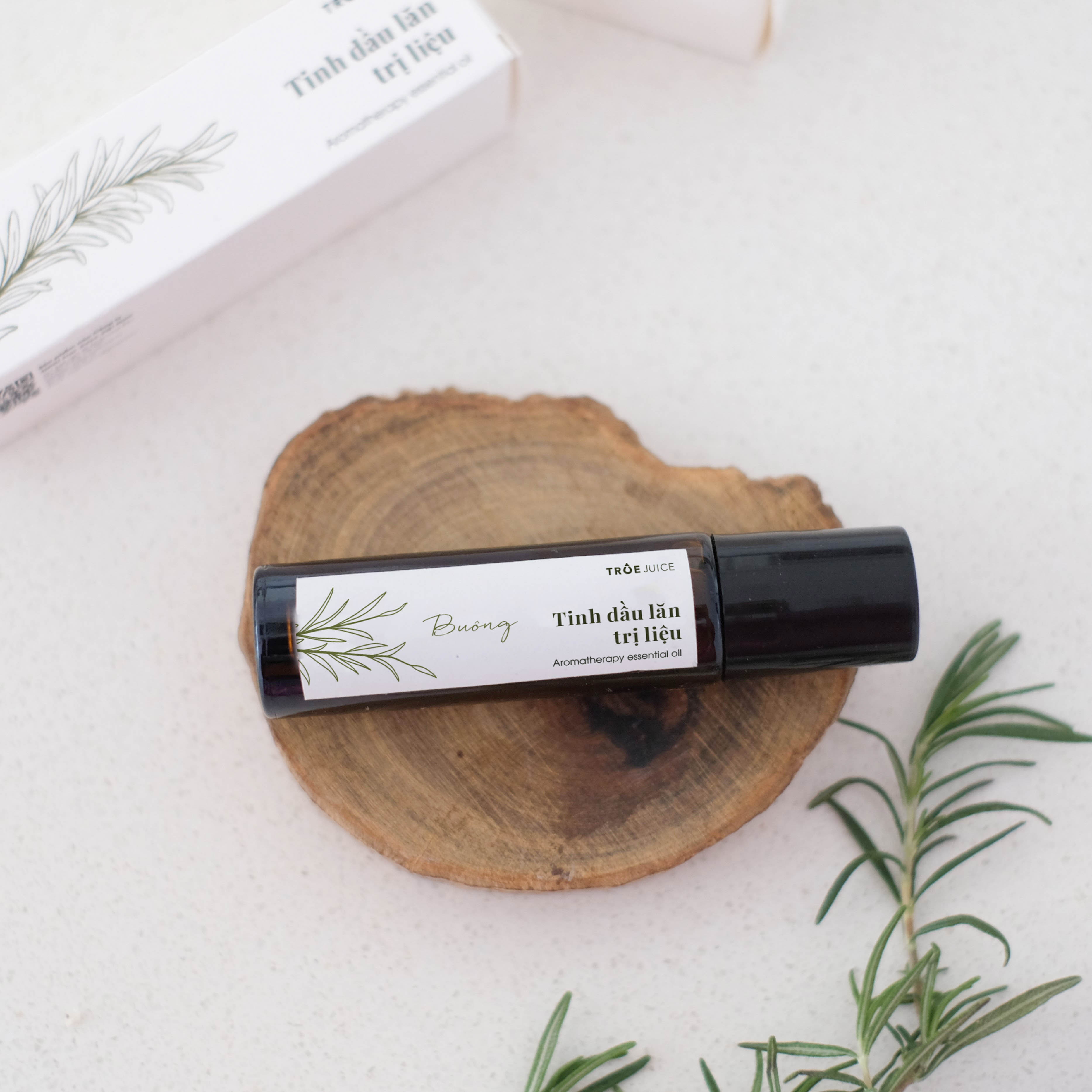 Tinh dầu lăn trị liệu