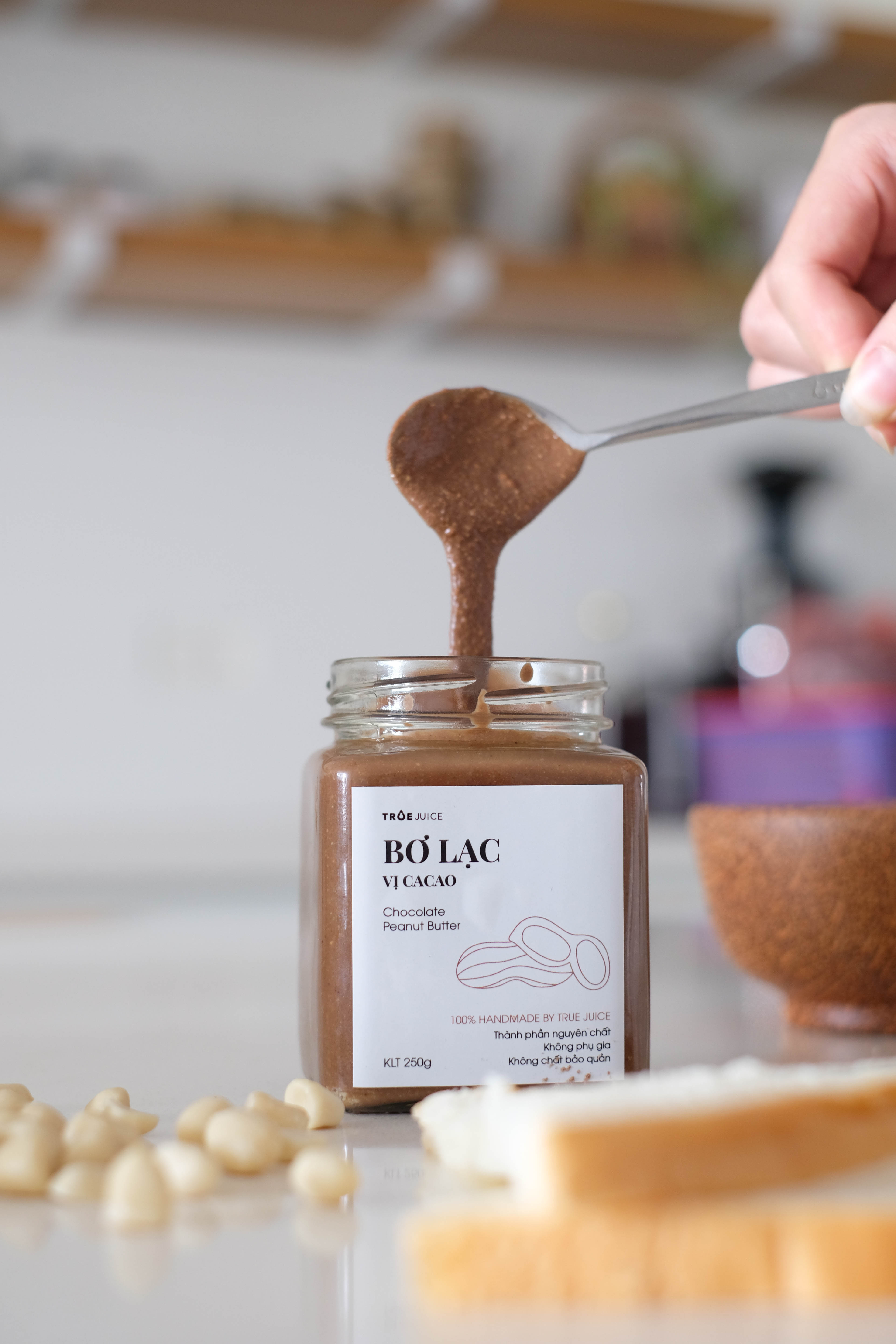 Bơ lạc mịn vị cacao