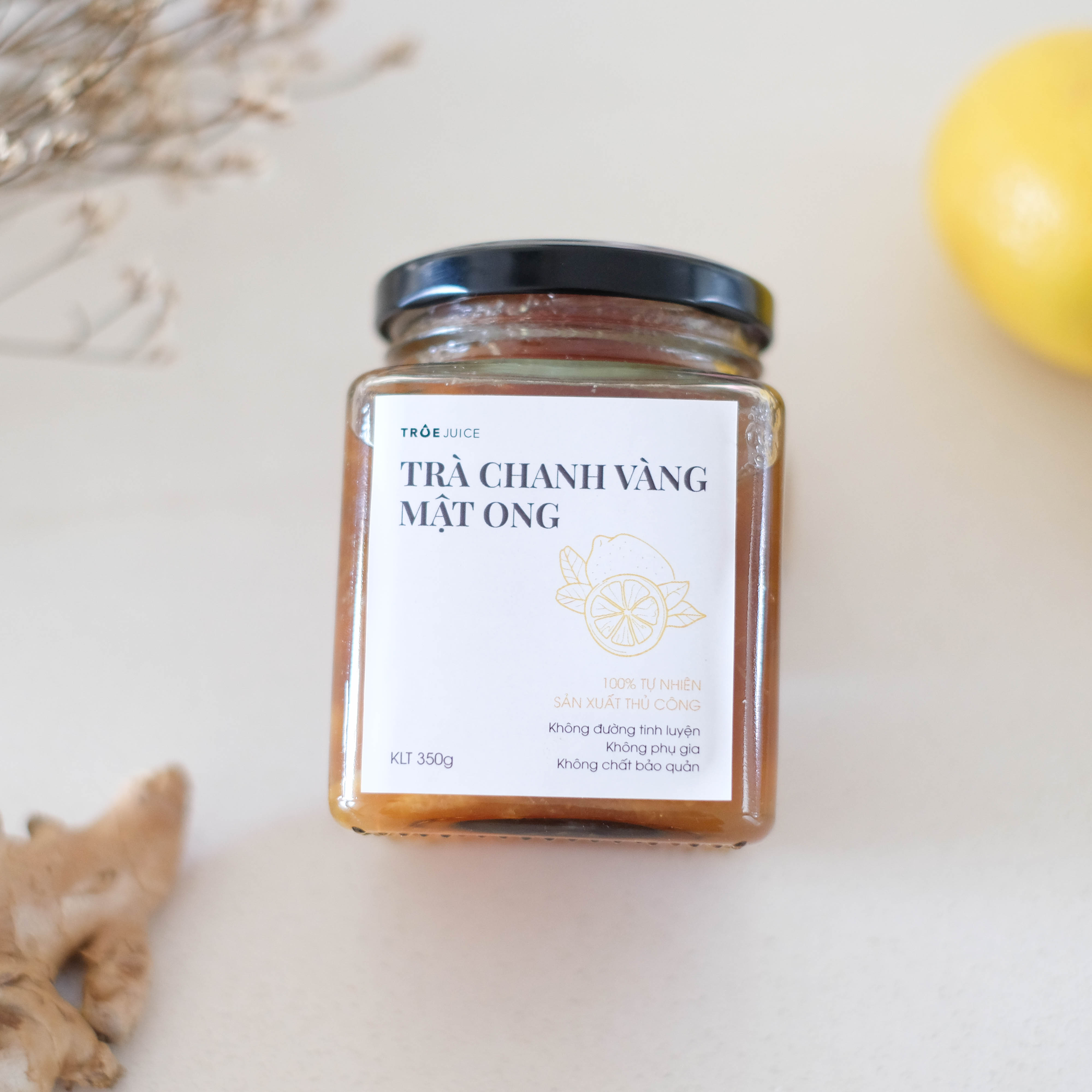 Trà chanh vàng mật ong