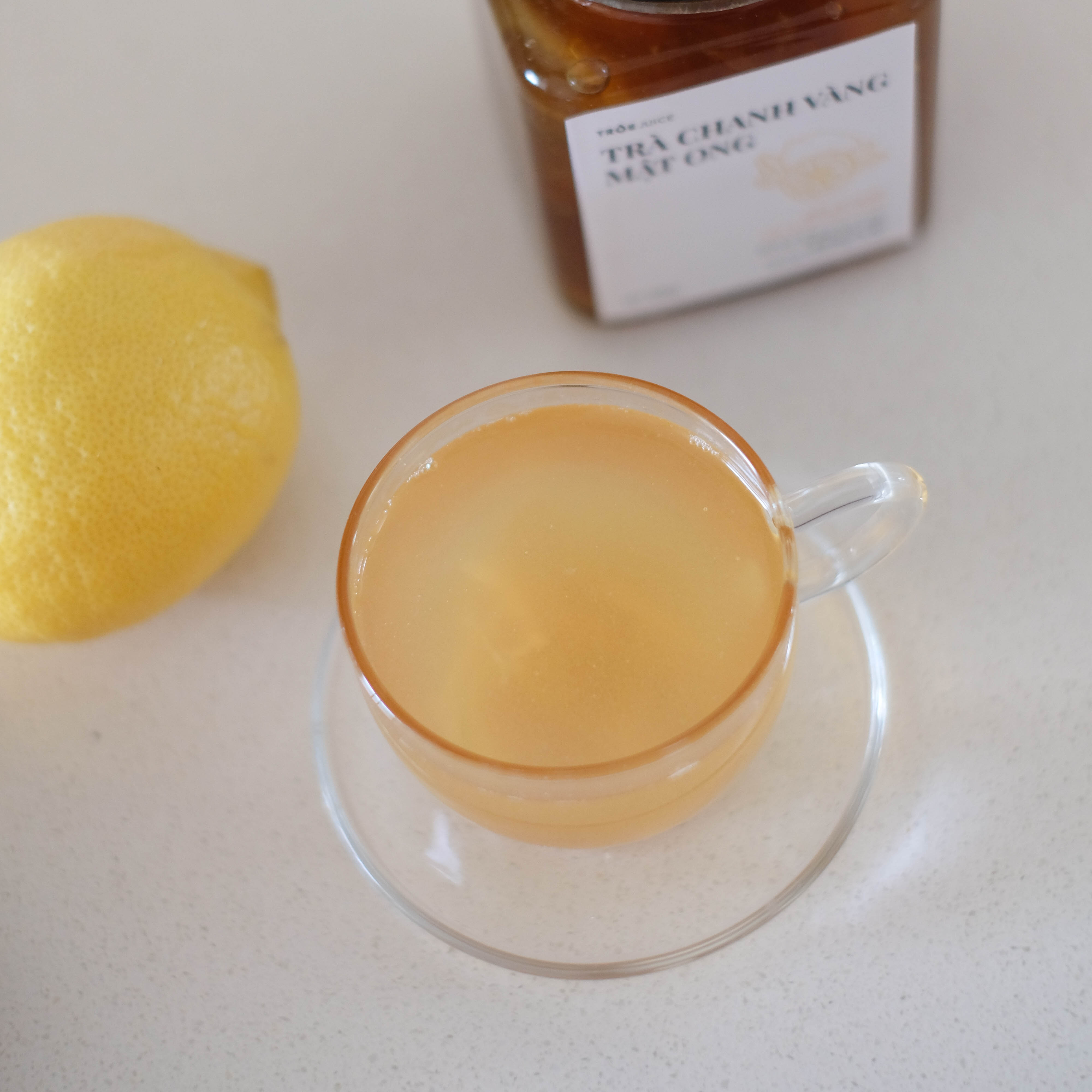 Trà chanh vàng mật ong