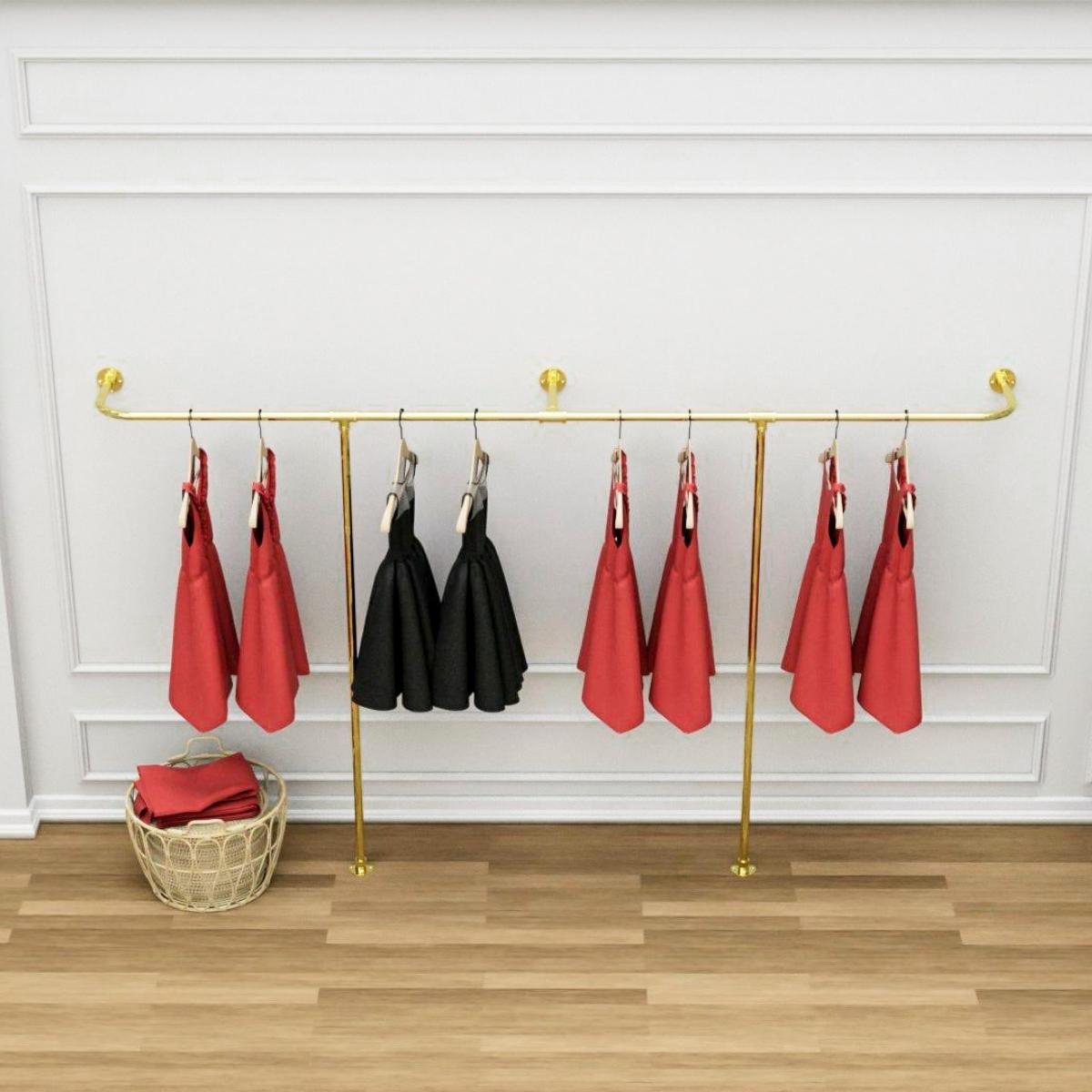 Sào treo quần áo 3 ngăn KT1122-KN25B (D4000 x C1600 x S300mm)