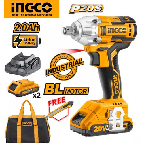 Máy siết bu lông dùng pin INGCO CIWLI2001 20V