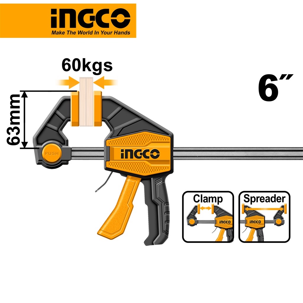 Kẹp nhanh INGCO HQBC01601 6"