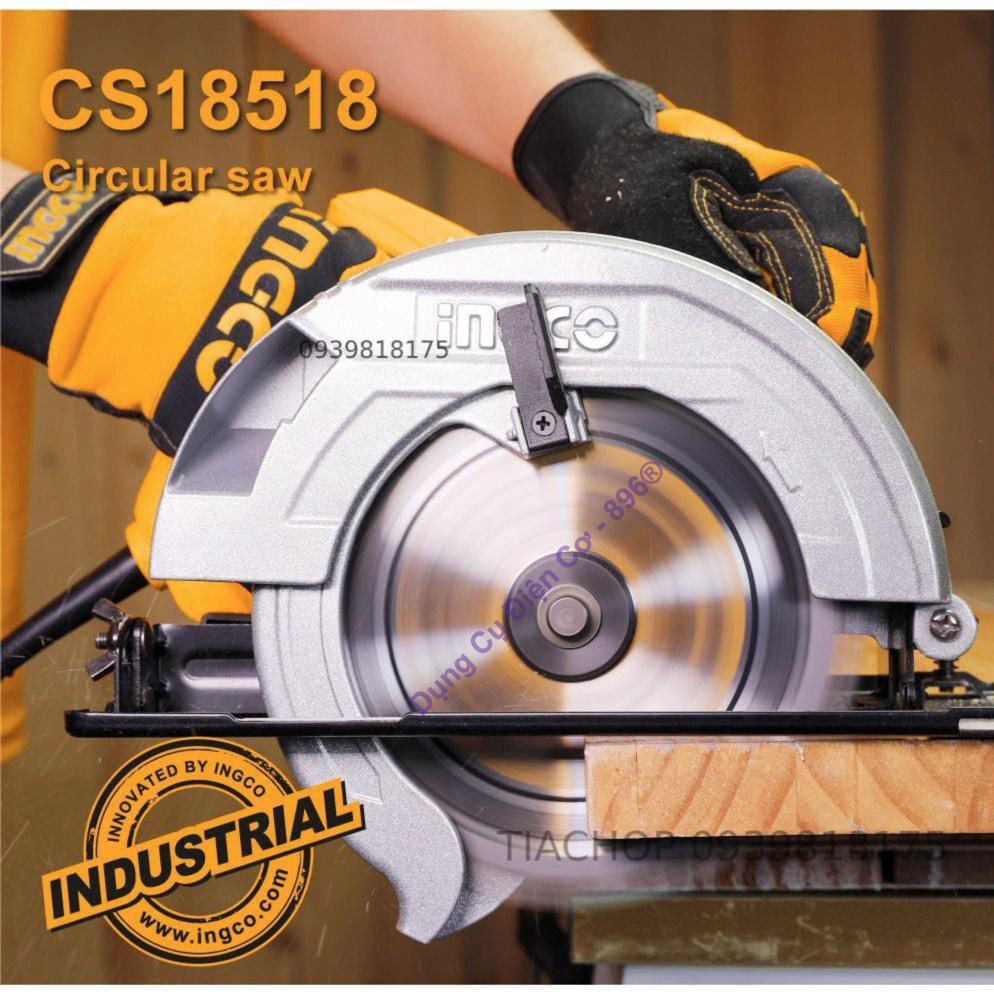 Máy cưa đĩa tròn INGCO CS18568 1600W