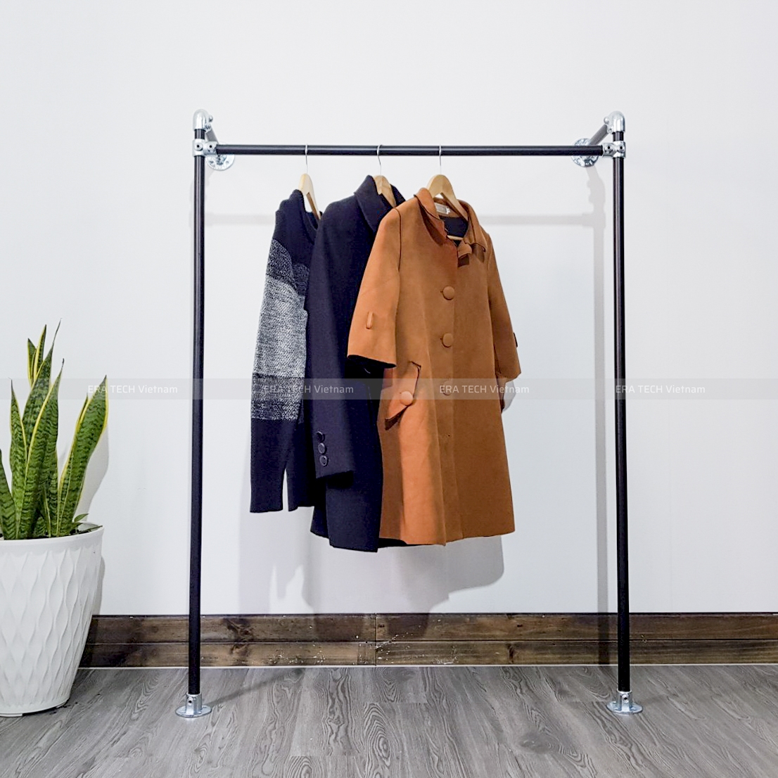 Sào treo quần áo đơn 1 tầng KT0322-KN25 ( D1000 x C1300 x S300mm)
