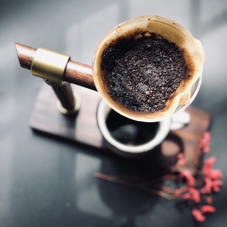 Bộ pha cafe gỗ V60, 1 phễu, YOLO ON