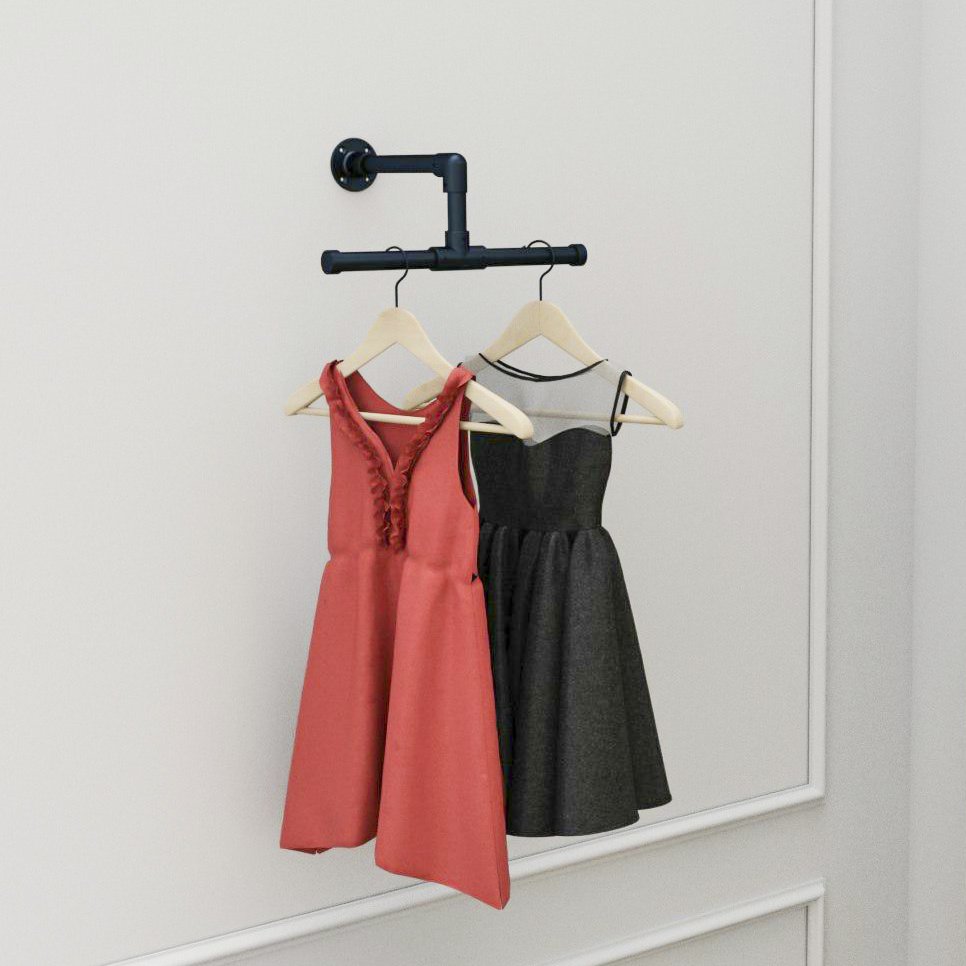 Móc treo áo chữ T ngược KT1622-KN25 (D400 x C100 x S300mm)